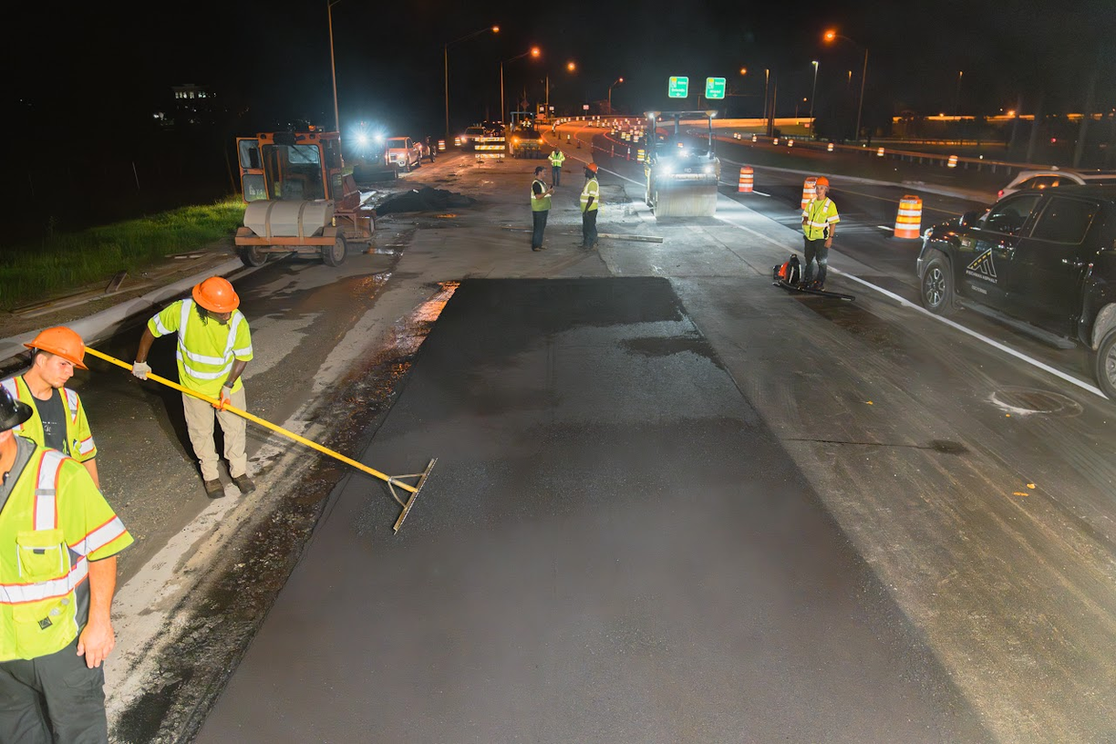 Florida Turnpike — Night Milling & Resurfacing